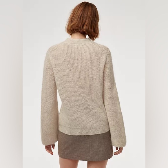 ARITZIA Little Moon Gardenia Wool Sweater - Picture 2 of 14